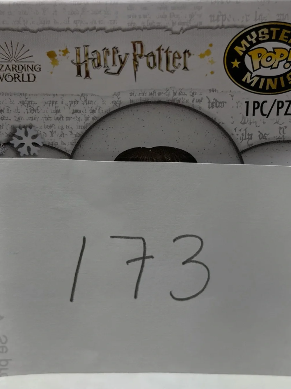 Funko Mystery Minis Harry Potter Snow Globe Hermione Granger Yule Ball Figure